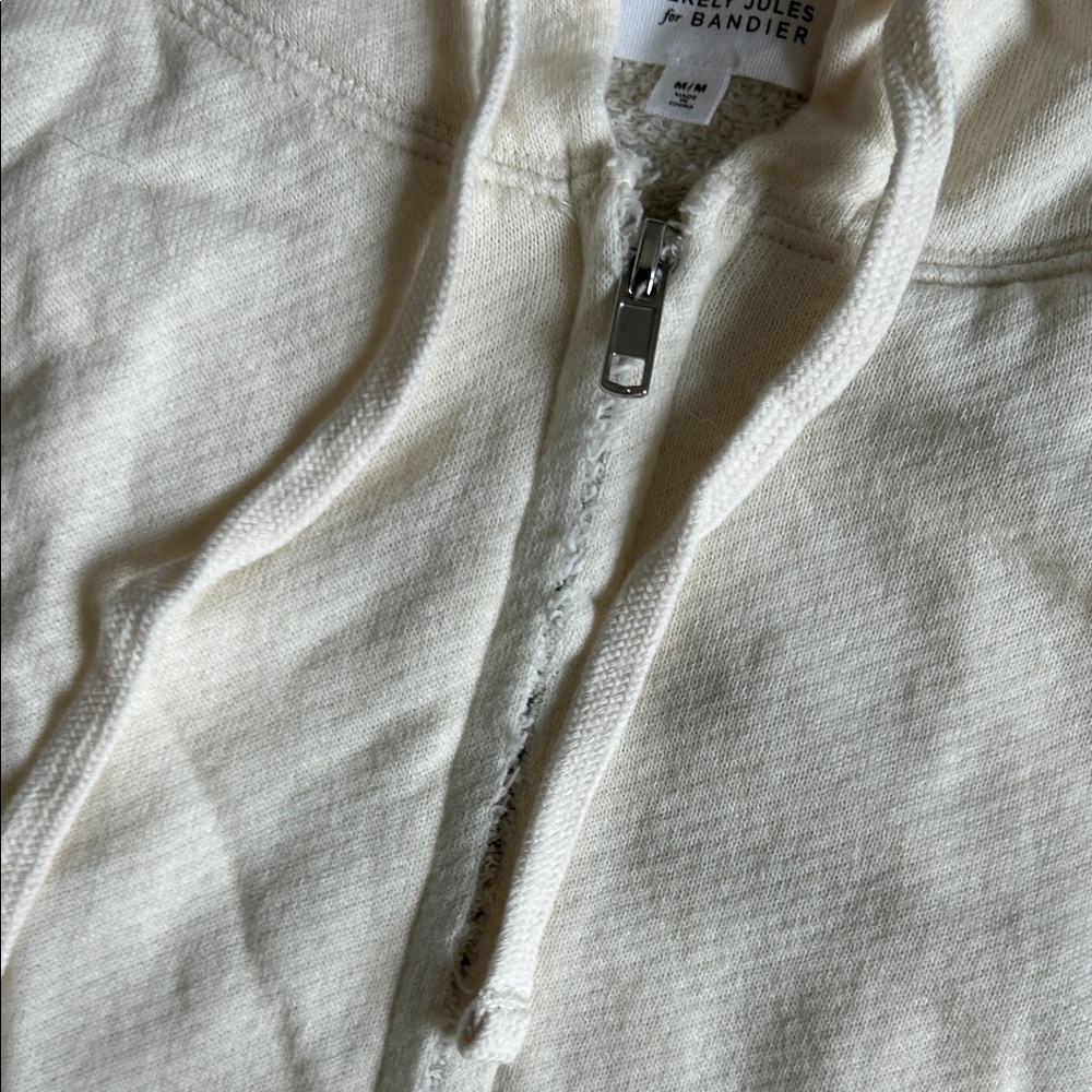 Sincerely Jules Cream Zip-Up Hoodie - Picture 3 of 4